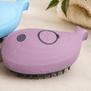Whale Pet Spray Grooming Brush for Dogs Cats & Small Pets NIB Pink